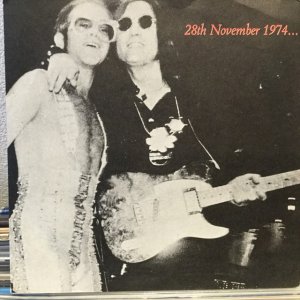 画像: Elton John Band + John Lennon / 28th November 1974...