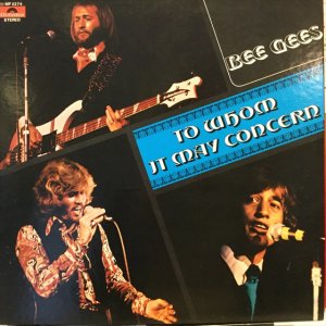 画像: Bee Gees / To Whom It May Concern