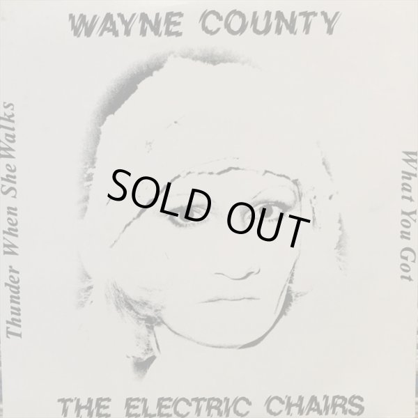 画像1: Wayne County & The Electric Chairs / Thunder When She Walks (1)