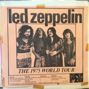 画像: Led Zeppelin / The 1975 World Tour