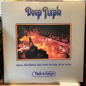画像: Deep Purple / Made in Europe