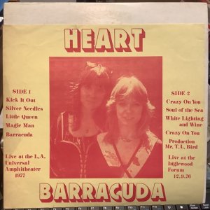 画像: Heart / Barracuda