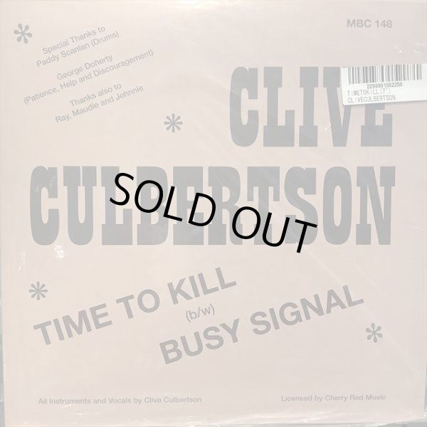 画像1: Clive Culbertson / Time To Kill (1)