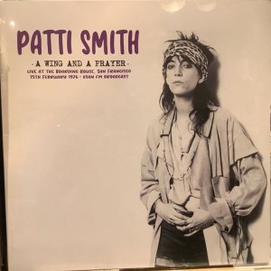 画像: Patti Smith / A Wing And A Prayer