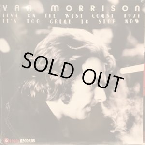 画像: Van Morrison / It's Too Great To Stop Now 