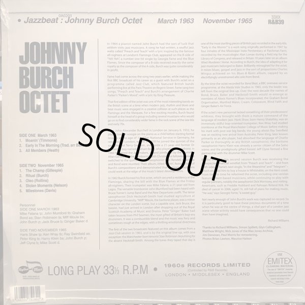 画像2: Johnny Burch Octet / Jazzbeat (2)