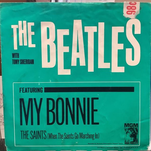 画像1: The Beatles With Tony Sheridan / My Bonnie (1)
