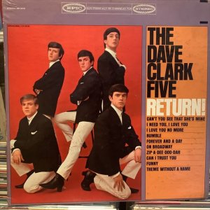 画像: The Dave Clark Five / The Dave Clark Five Return!