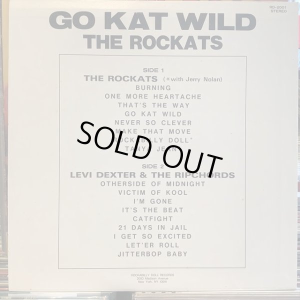 画像2: The Rockats, Levi Dexter & The Ripchords / Go Kat Wild (2)