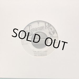 画像: The Techniques / You Don't Care