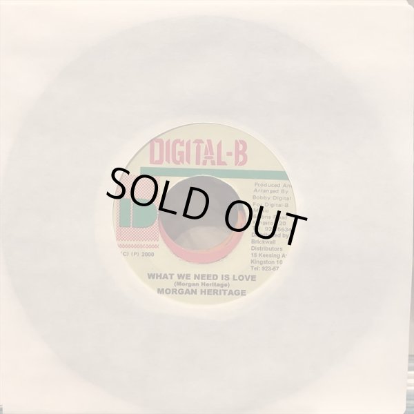 画像1: Morgan Heritage / What We Need Is Love (1)