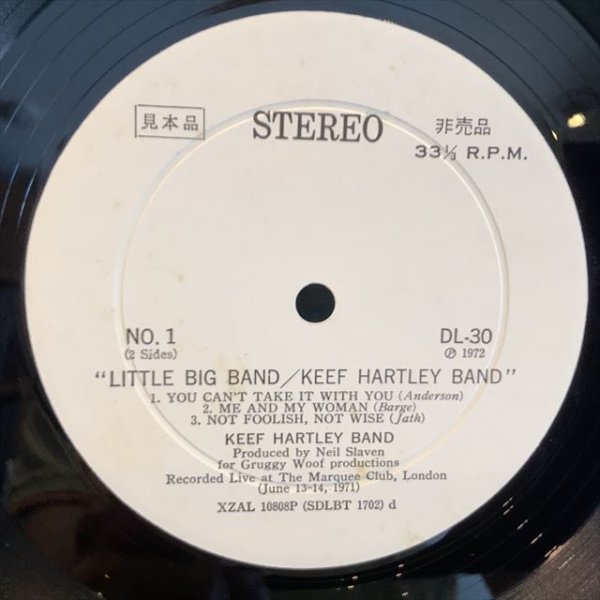 画像2: The Keef Hartley Band ‎/ Little Big Band (2)