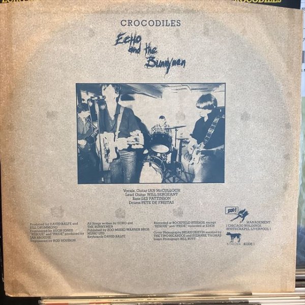 画像2: Echo And The Bunnymen / Crocodiles (2)