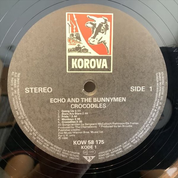 画像3: Echo And The Bunnymen / Crocodiles (3)