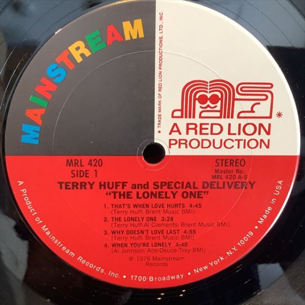 画像3: Terry Huff And Special Delivery / The Lonely One (3)