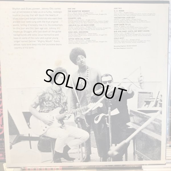 画像2: The Johnny Otis Show Featuring Mighty Mouth Evans* & Shuggie Otis / Cold Shot! (2)