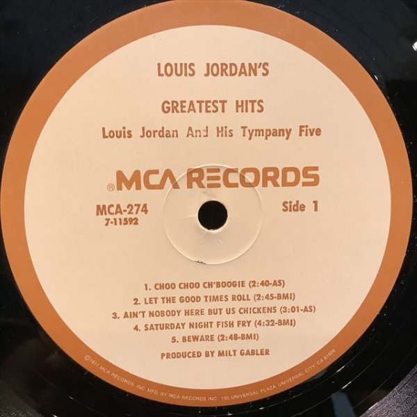 画像2: Louis Jordan And His Tympany Five / Louis Jordan's Greatest Hits (2)