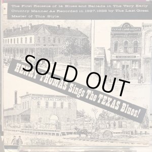 画像: Henry Thomas / Sings The Texas Blues 1927-2