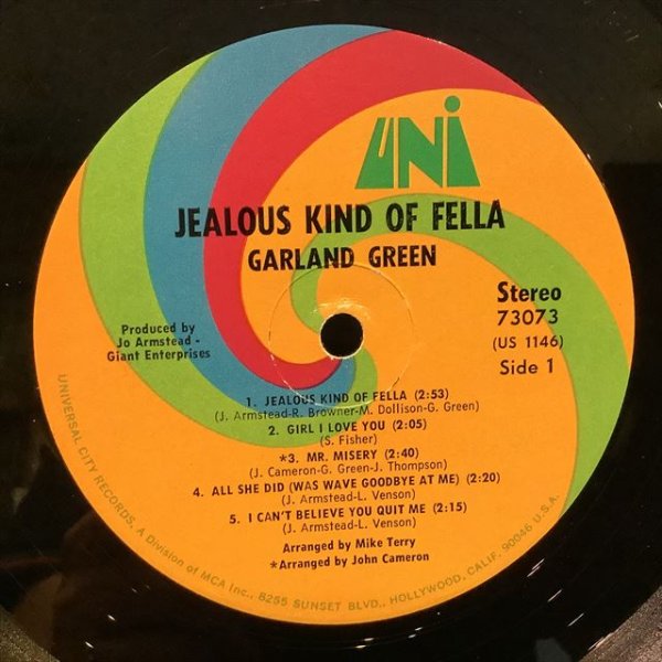画像2: Garland Green / Jealous Kind Of Fella (2)