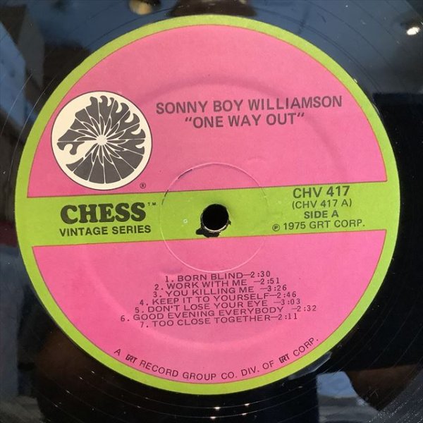 画像3: Sonny Boy Williamson / One Way Out (3)