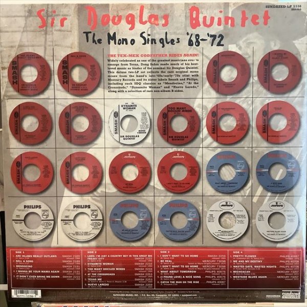 画像2: Sir Douglas Quintet / The Mono Singles ’68–’72 (2)