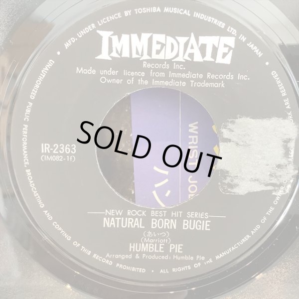 画像2: Humble Pie / Natural Born Bugie (2)