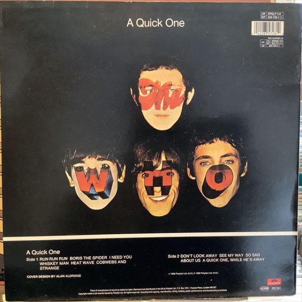 画像2: The Who / A Quick One (2)