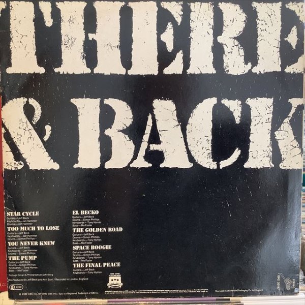 画像2: Jeff Beck / There & Back (2)