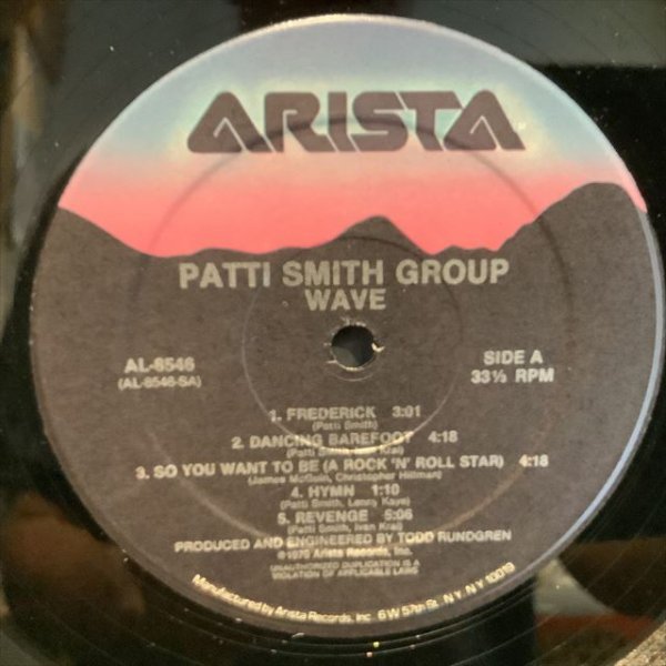 画像2: Patti Smith Group / Wave (2)
