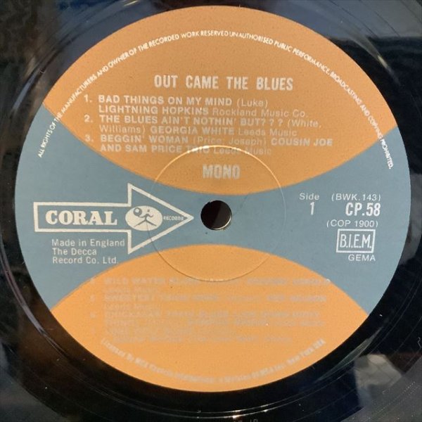 画像3: VA / Out Came The Blues (3)