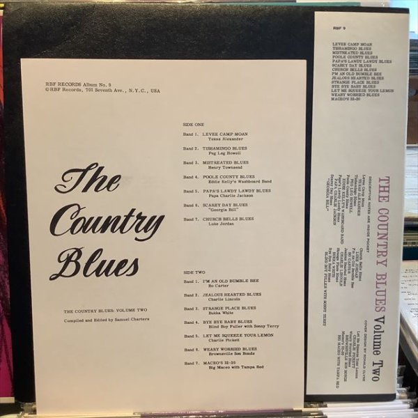 画像2: VA / The Country Blues Volume Two (2)