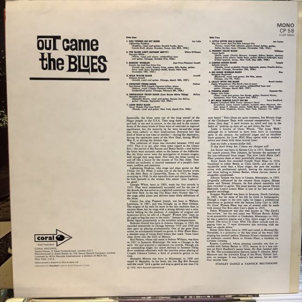 画像2: VA / Out Came The Blues (2)