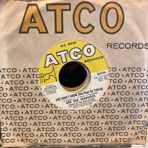 画像: Dee Dee Warwick / She Didn't Know (She Kept On Talking)