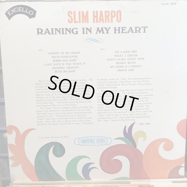 画像2: Slim Harpo / Rainin' In My Heart (2)