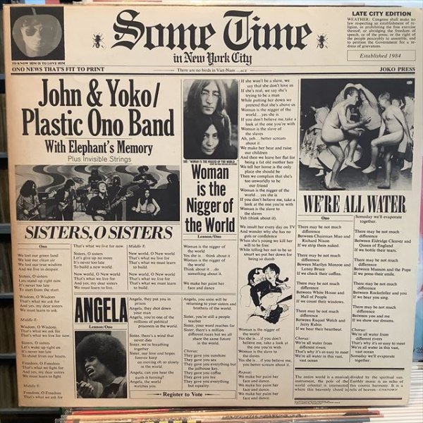 画像1: John Lennon / Some Time In New York City (1)