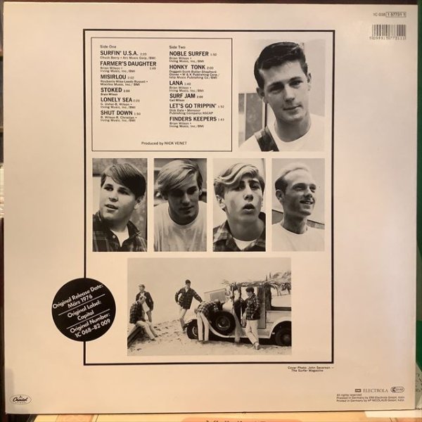 画像2: The Beach Boys / Surfin' USA (2)