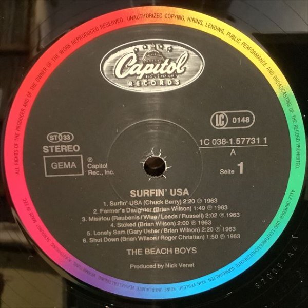 画像3: The Beach Boys / Surfin' USA (3)