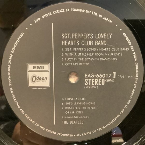 画像3: The Beatles / Sgt. Pepper's Lonely Hearts Club Band (3)