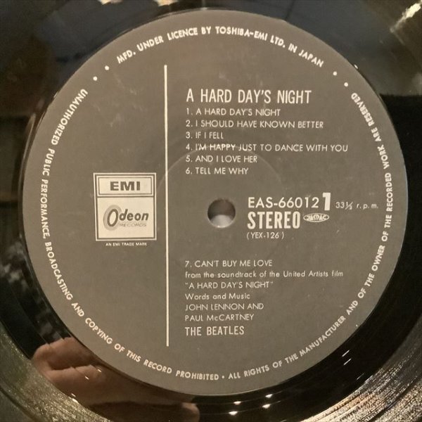 画像2: The Beatles / A Hard Day's Night (2)