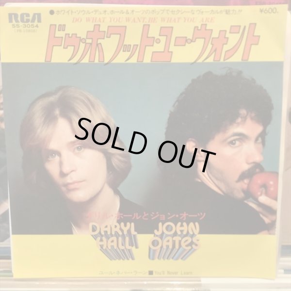 画像1: Daryl Hall & John Oates / Do What You Want, Be What You Are (1)