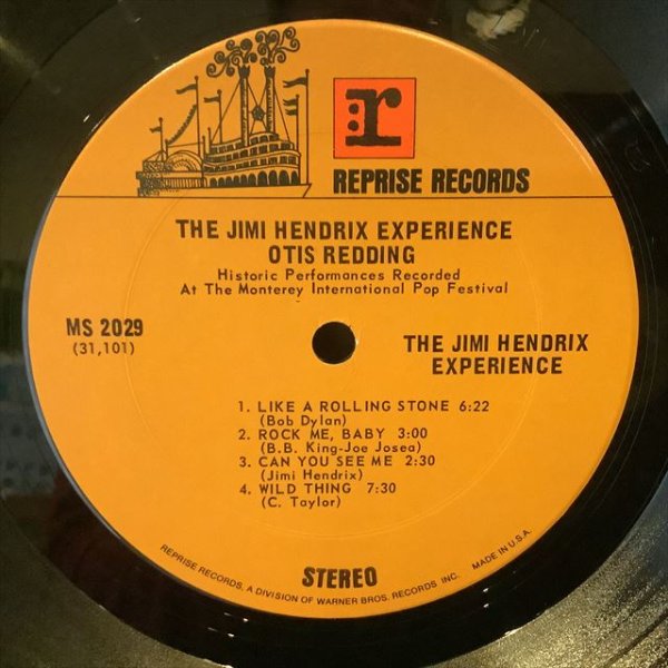 画像2: Otis Redding, The Jimi Hendrix Experience / Historic Performances Recorded At The Monterey International Pop Festival  (2)