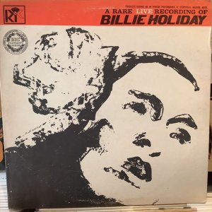 画像: Billie Holiday / A Rare Live Recording Of Billie Holiday