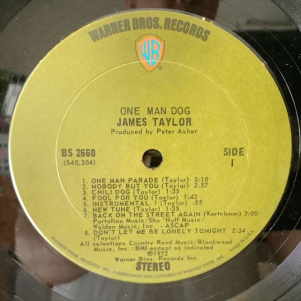 画像2: James Taylor / One Man Dog (2)