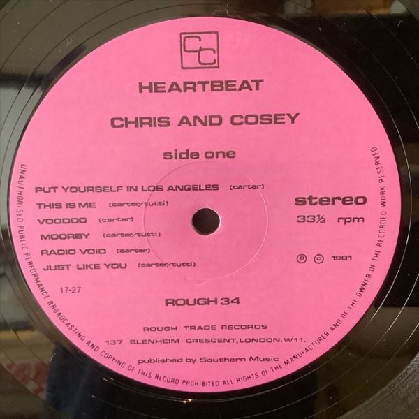 画像3: Chris And Cosey / Heartbeat (3)