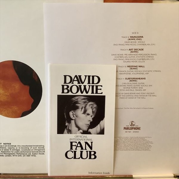 画像2: David Bowie / Low (2)