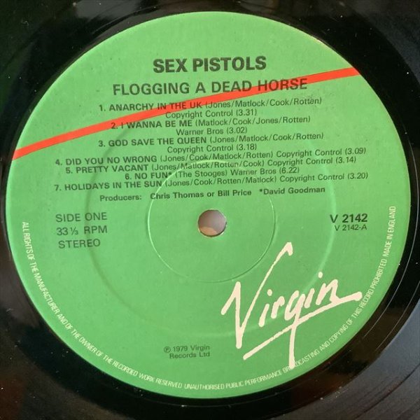 画像2: Sex Pistols / Flogging A Dead Horse (2)