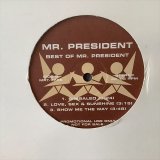 画像: Mr. President ‎/ Best Of Mr. President