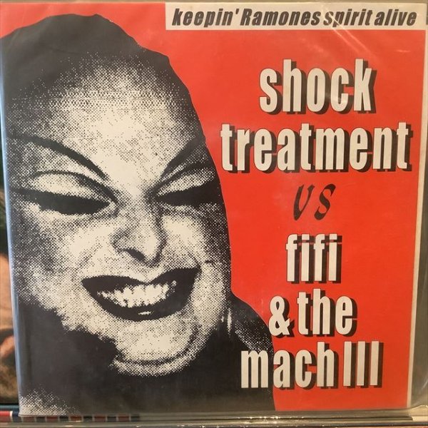 画像1: Shock Treatment vs Fifi & The Mach III / Keepin' Ramones Spirit Alive (1)