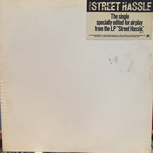 画像1: Lou Reed / Street Hassle (1)