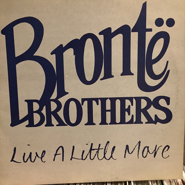 画像1: Bronte Brothers / Live A Little More (1)